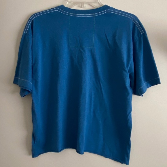 Aviator Nation Boyfriend Tee Size: Large RARE Blue Color - Picture 4 of 7